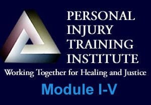 A personal injury training institute logo